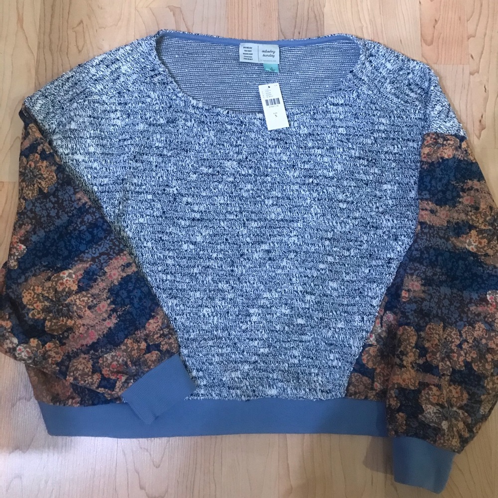 Anthropologie sweater shirt